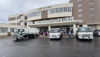 秋の資源回収、桜保存、防災訓練